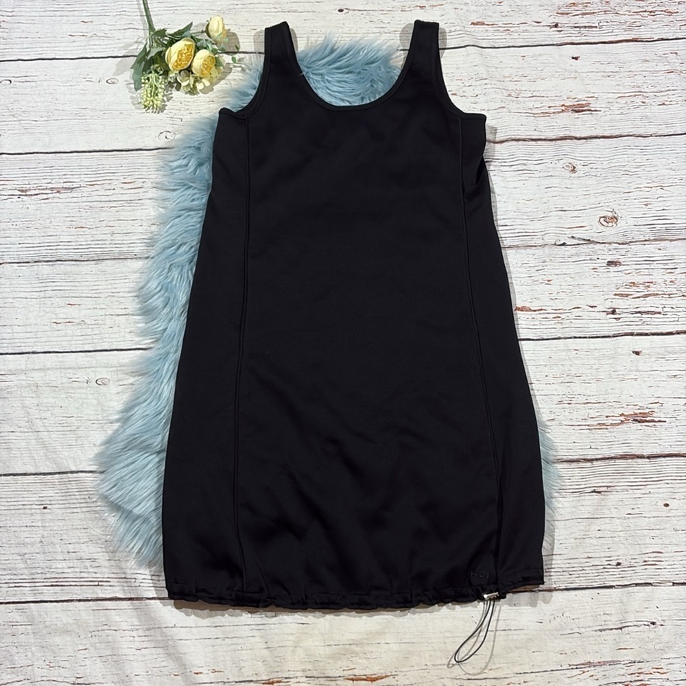 Aritzia Babaton 1-01 Marr Black Pull Elastic Mini Dress